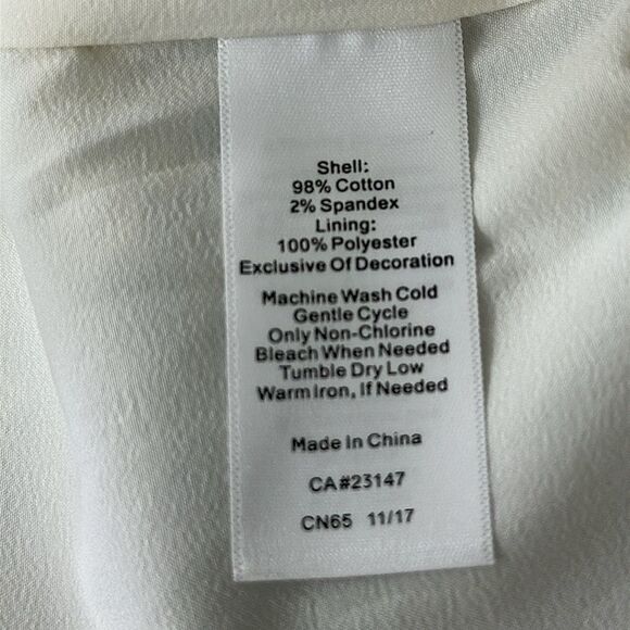 Talbots Midi Dress Size 6 Botanical Print Short Sleeve NWOT - Picture 12 of 12